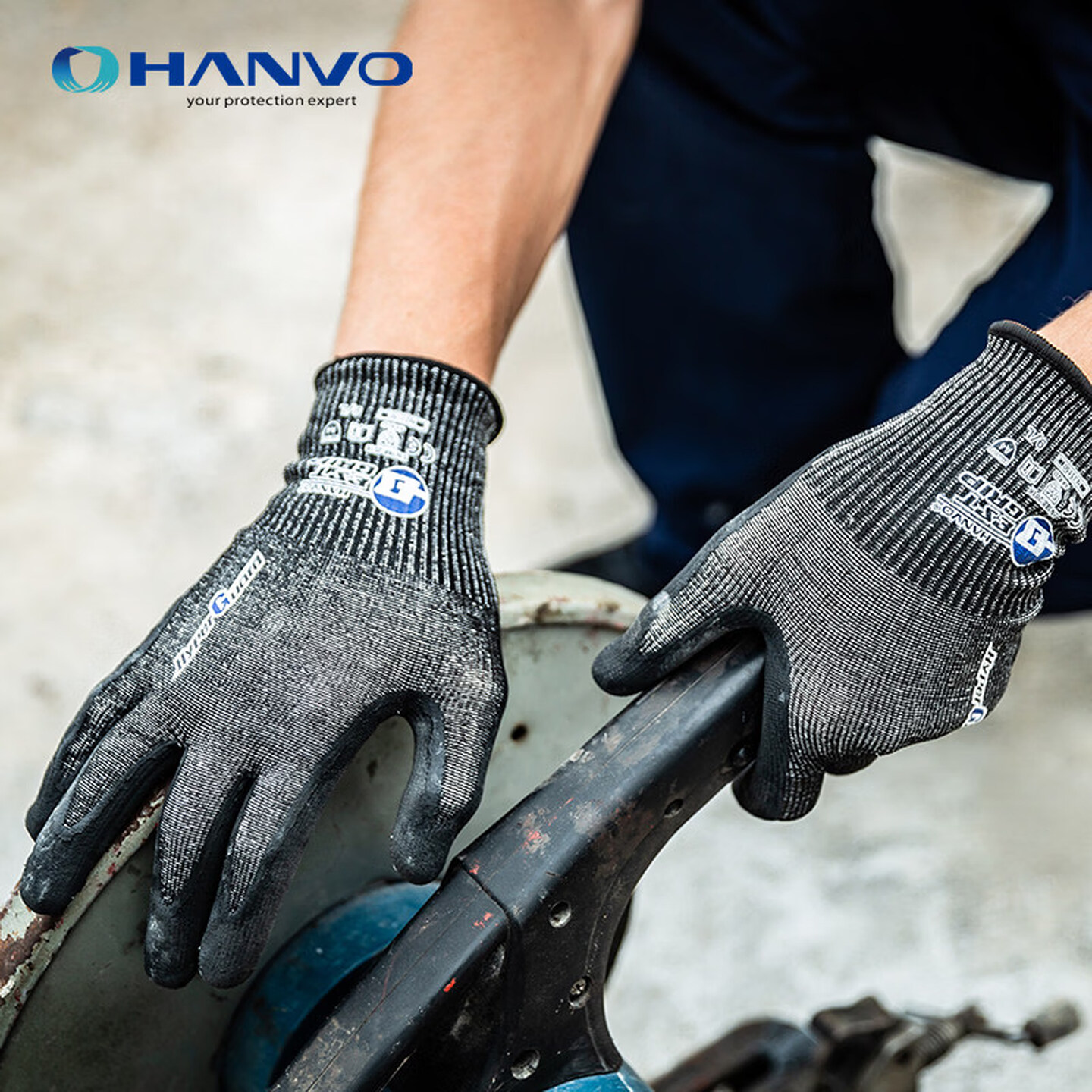 Work Glove Impact - Level 5 Cut Resistant Safety Work