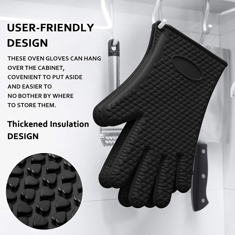 1/2Pcs Oven Mitts Baking Glove - Rubber Glove Cleaning 评论和价格