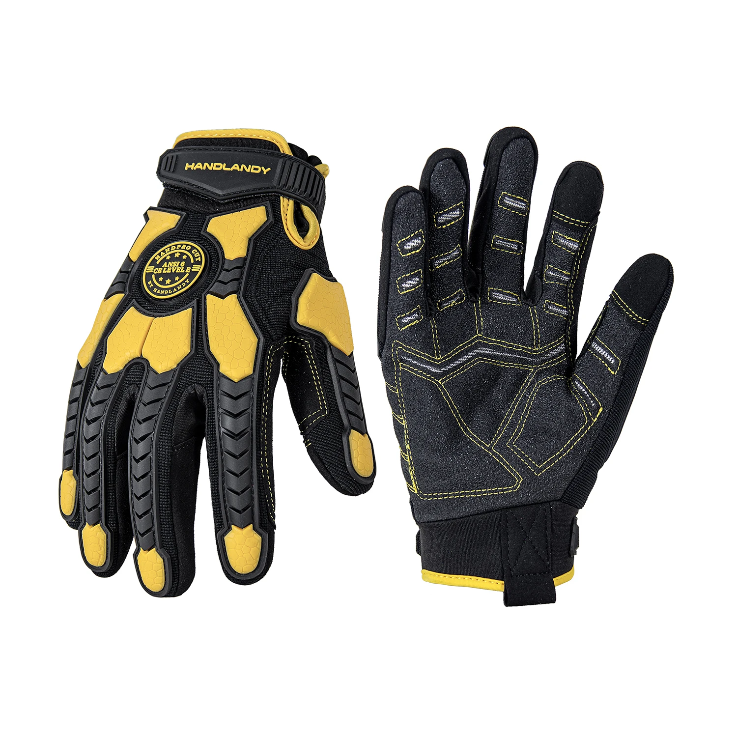 Heavy Duty Work Gloves, Cut 6  - Work Glove Impact 评论和价格