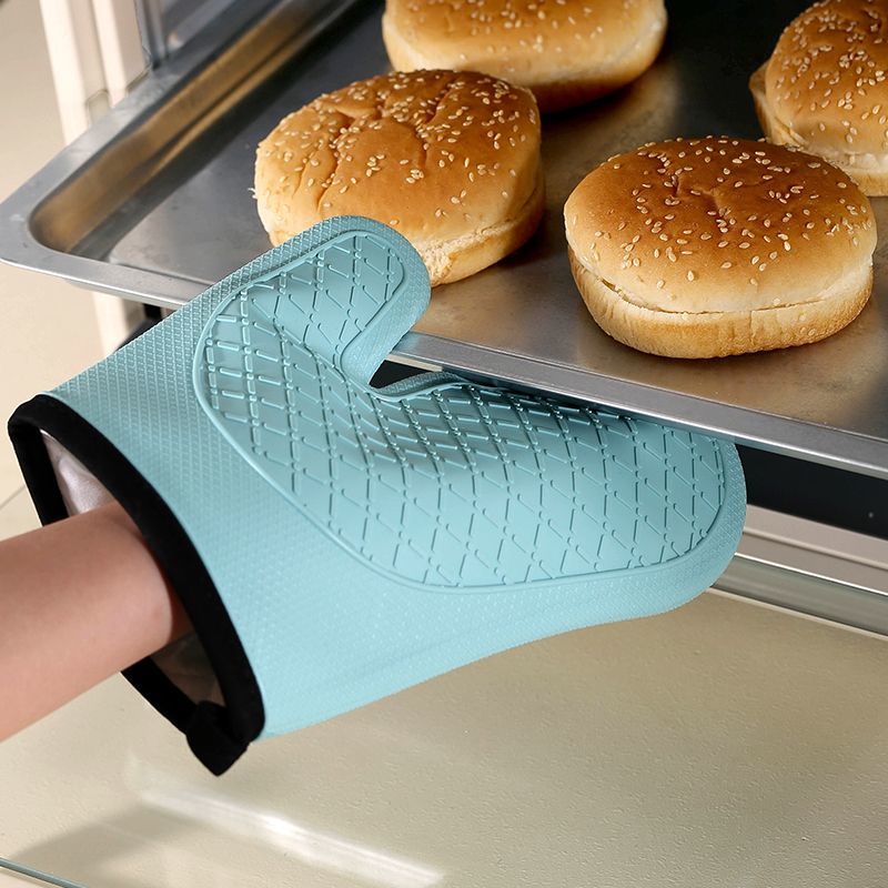 2pcs heat insulation gloves, a - Oven Mitt Silicone 评论和价格