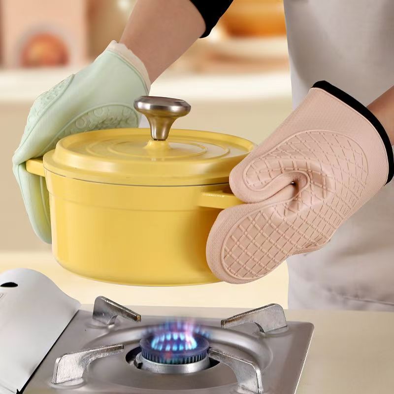 2pcs heat insulation gloves, a - Oven Mitt Silicone 评论和价格