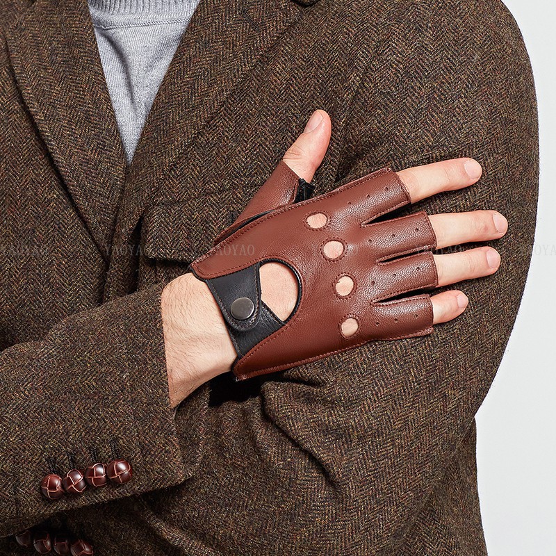 Spring Male100% Pure Real Leat - Leather Driving Glove 评论和价格