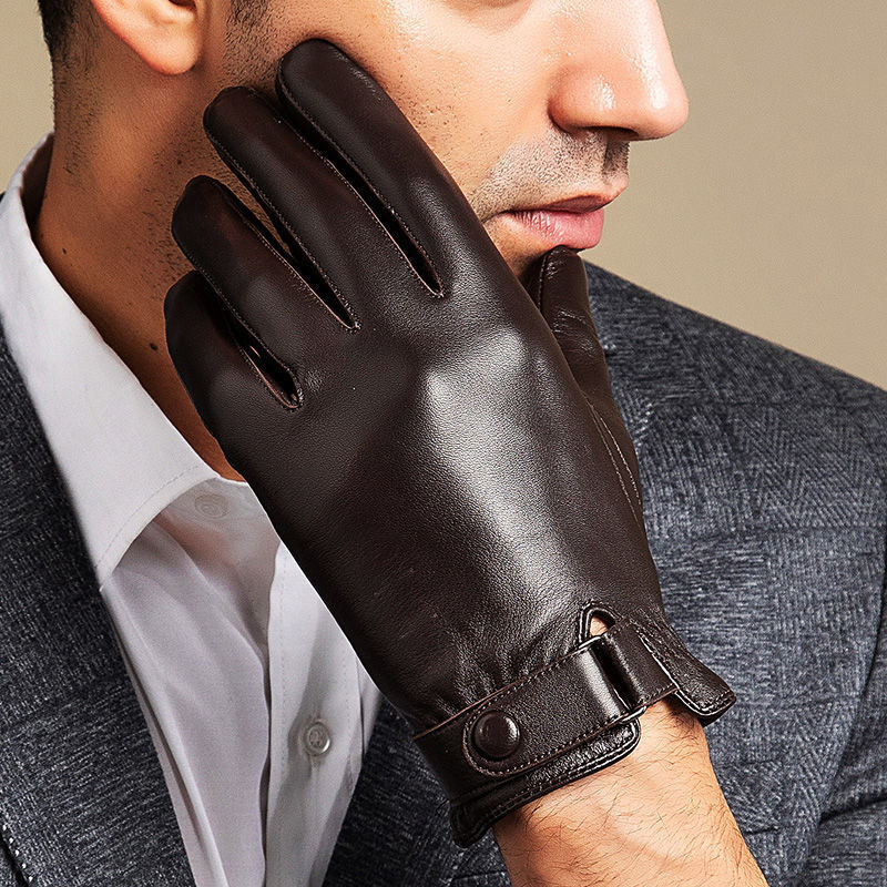 2024 Men's Sheepskin Leather G - Leather Driving Glove 评论和价格