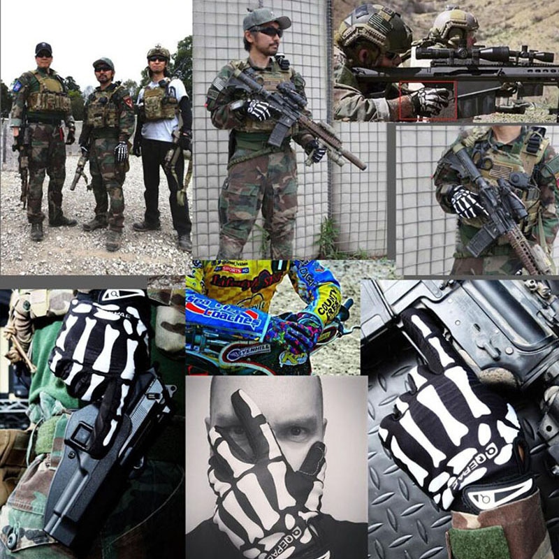 Full Finger Gloves Skeleton Pr - Gardening Glove Waterproof 评论和价格