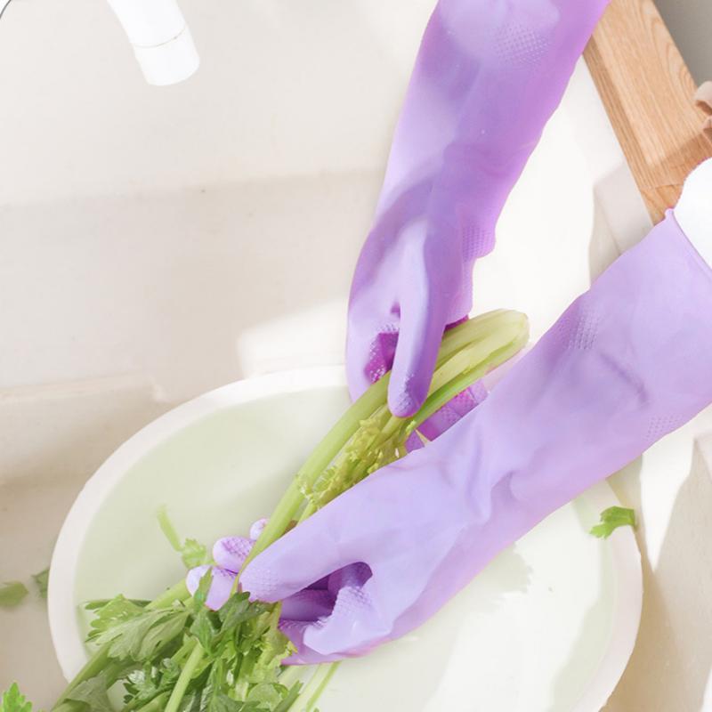 1Pair Latex Household Cleaning - Dish Glove Rubber 评论和价格