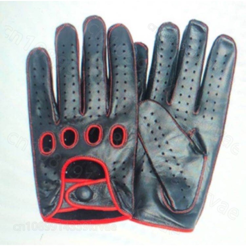 Breathable Driving Gloves Men' - Leather Driving Glove 评论和价格
