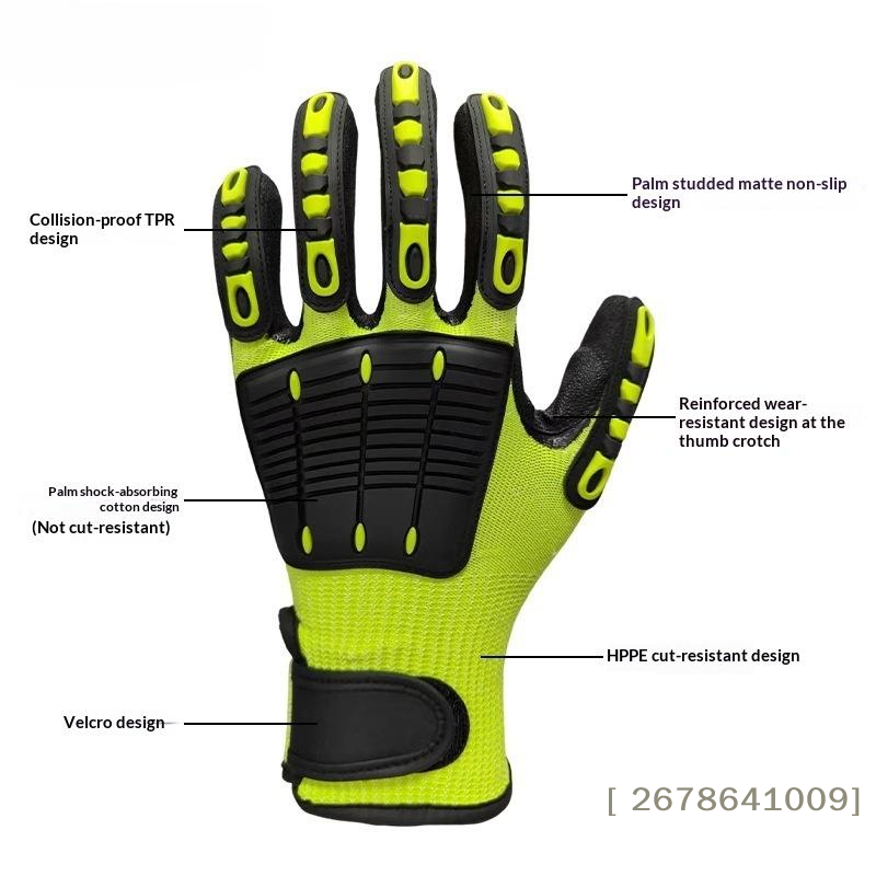 ⚑Cut Resistant Safety Work Glo - Work Glove Impact 评论和价格
