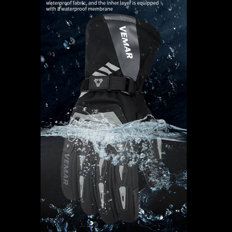 VE-01 Waterproof Winter Motorc - Winter Glove Insulated 评论和价格