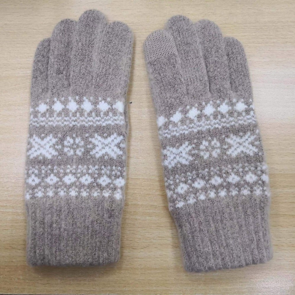 Touch Screen‌ Full Finger Knit - Winter Glove Insulated 评论和价格