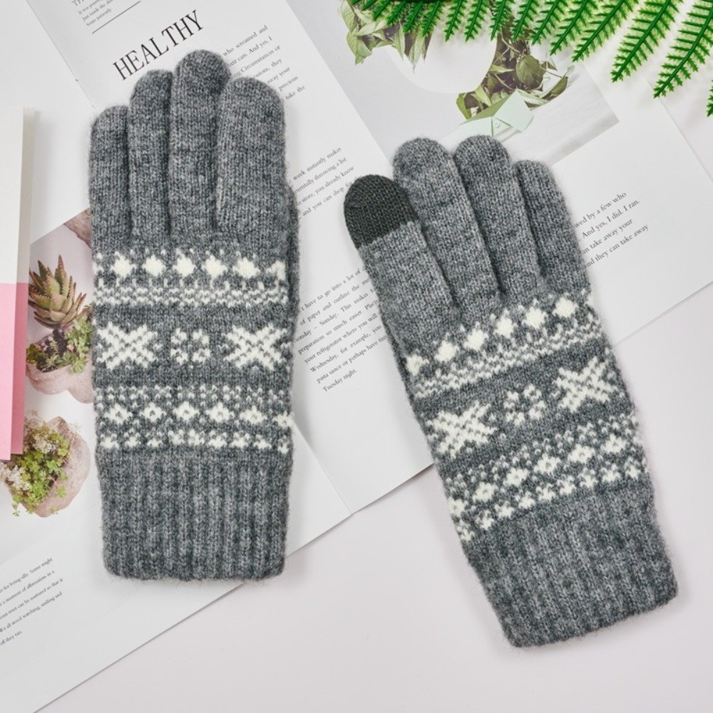 Touch Screen‌ Full Finger Knit - Winter Glove Insulated 评论和价格
