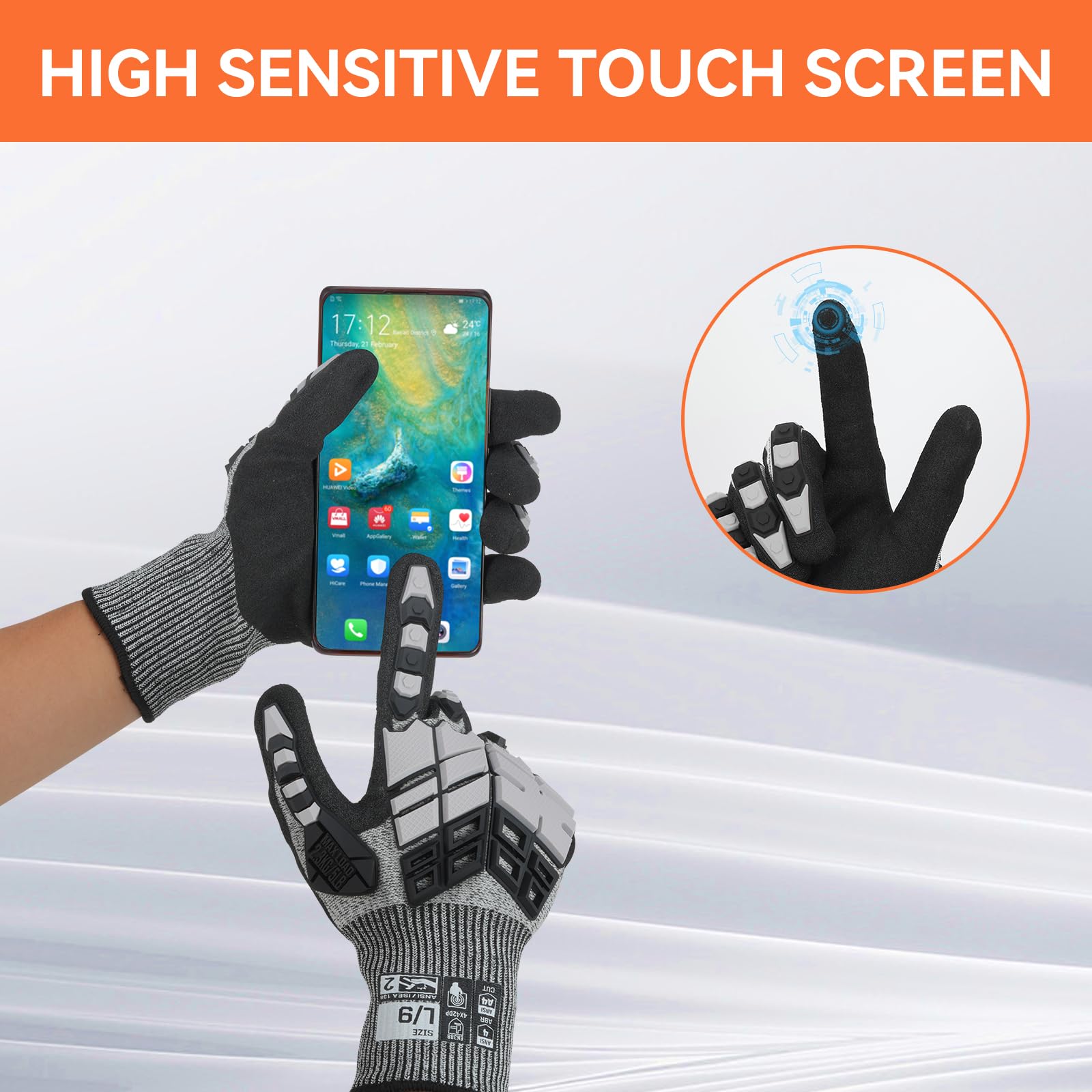 Anti-Impact Gloves With Cut-Re - Cut Resistant Glove 评论和价格