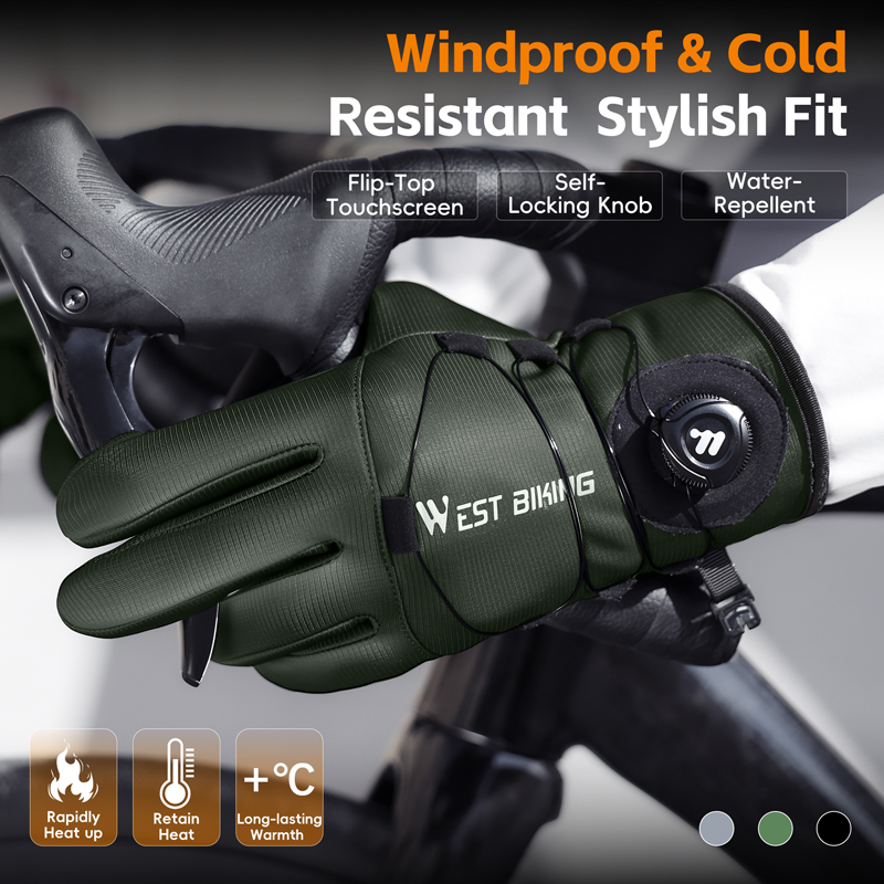 Winter Bike Gloves Magnetic Qu - Winter Glove Insulated 评论和价格