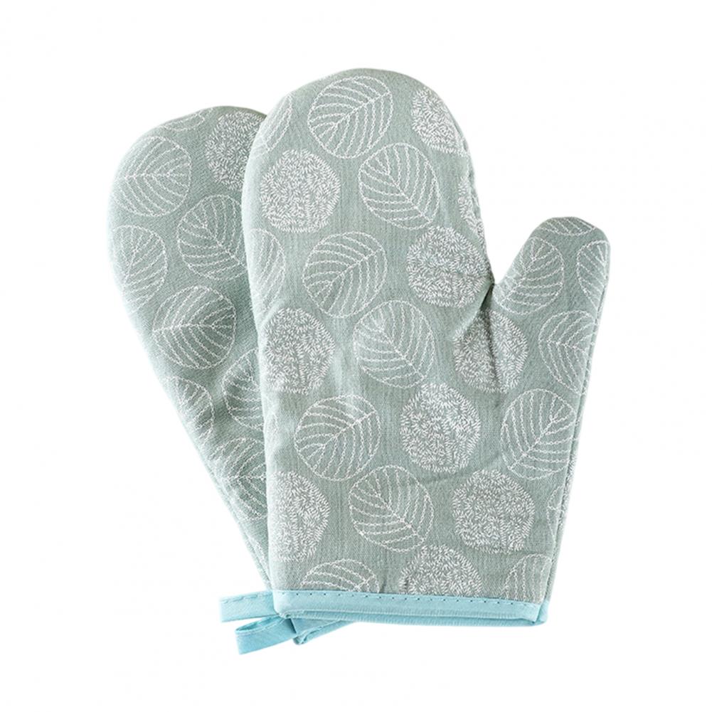 2Pcs Heat Resistant Oven Glove - Oven Mitt Silicone 评论和价格