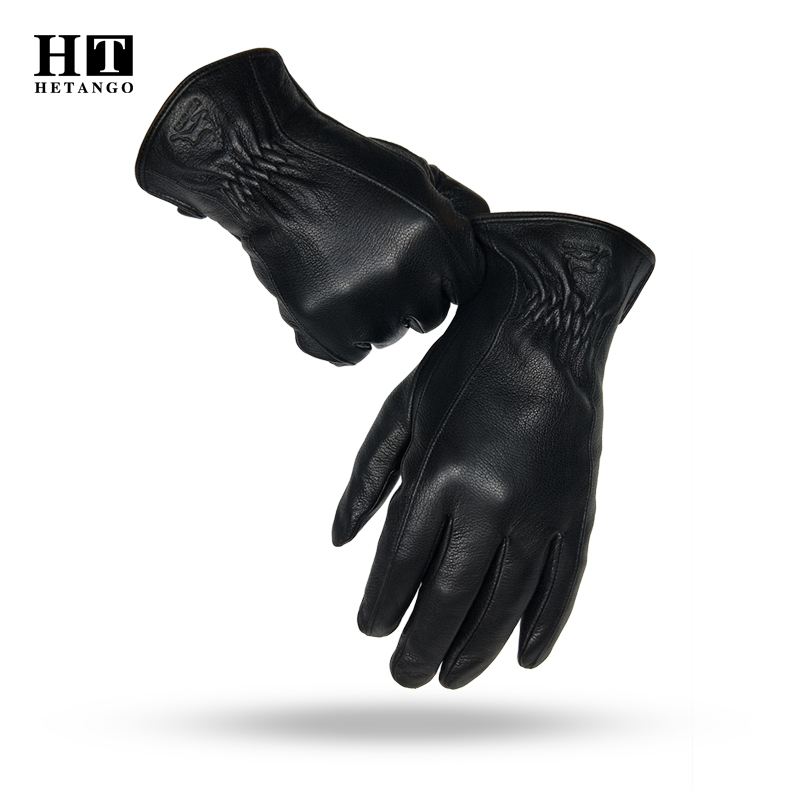  Winter Men's Black Buckskin  - Wool Glove Lined 评论和价格