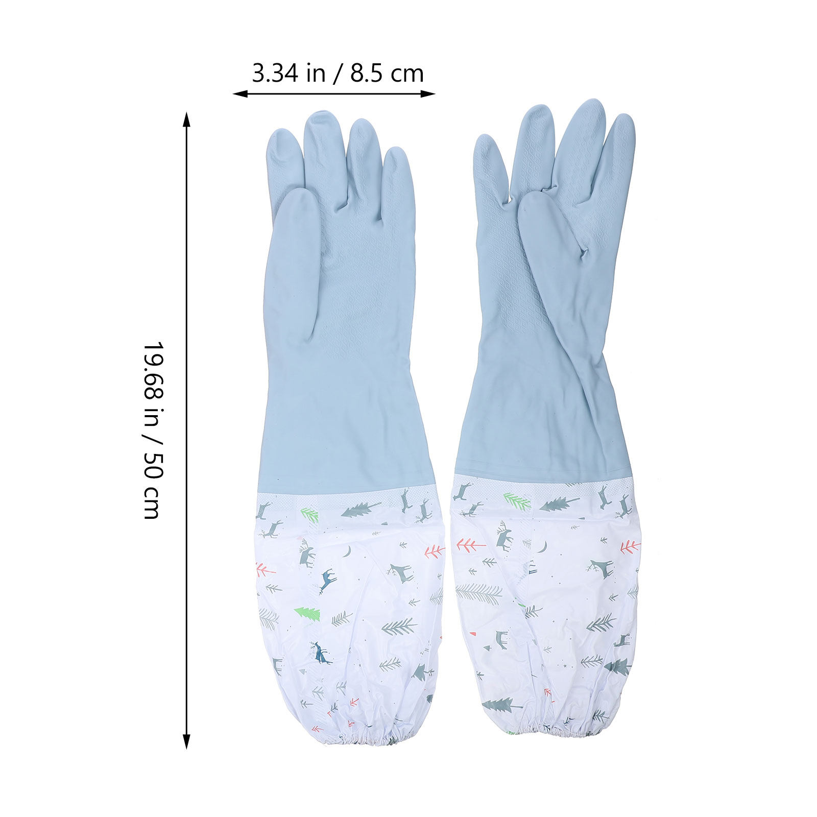 2 Pair Gloves Cleaning Waterpr - Dish Glove Rubber 评论和价格