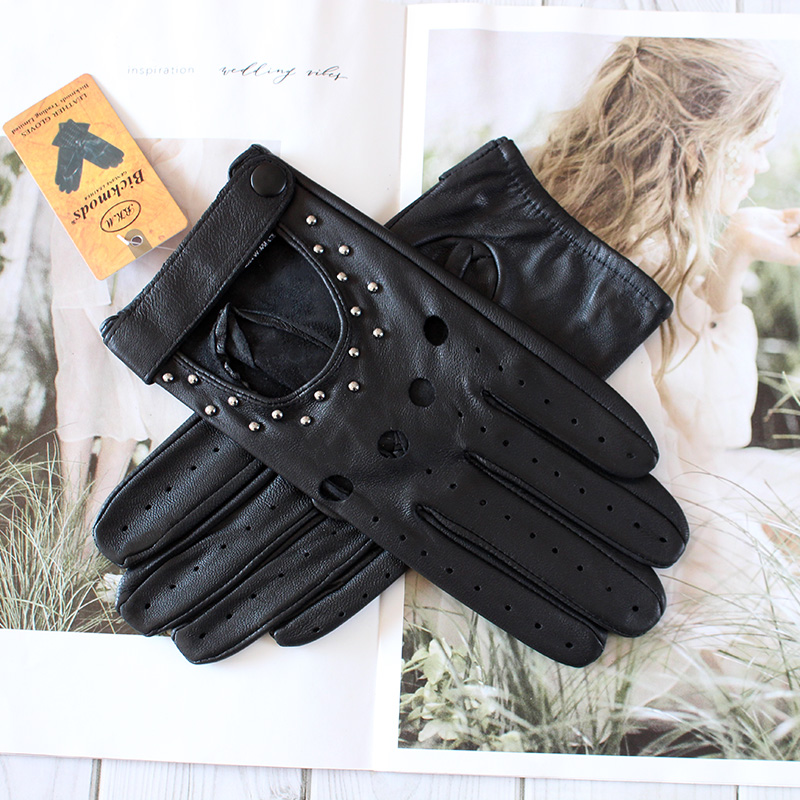 Summer Driving All Finger Leat - Leather Driving Glove 评论和价格